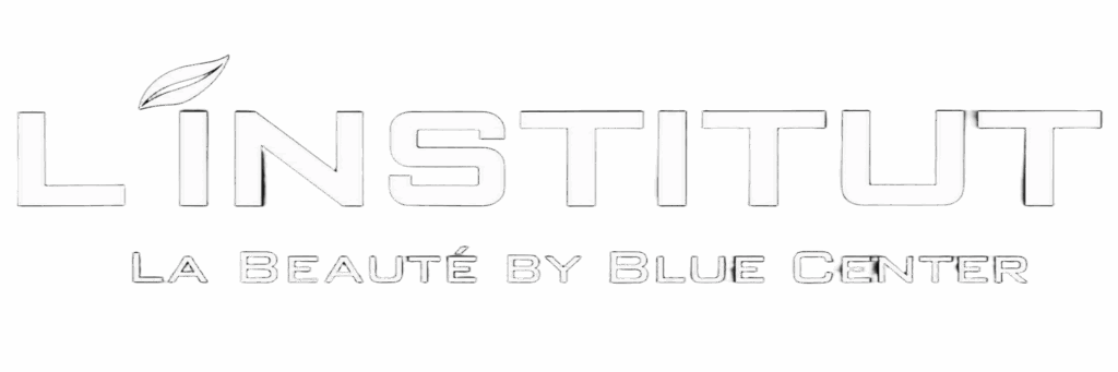 logo beaute blue center blanc
